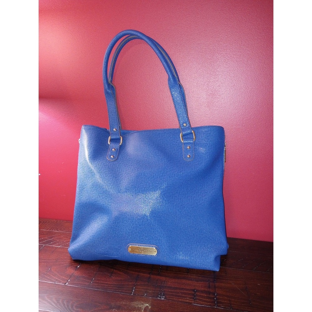 Liz Claiborne Jess Shopper Shoulder Side Zipper‎ Tote Bag
